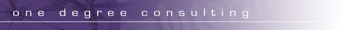 one degree consulting ltd - click to return to the site home